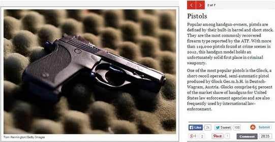 Rolling Stone releases one of the worst articles ever with their list of “Most Dangerous Guns”