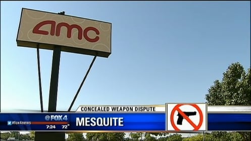 Theater Employee In Dallas Spots Off-Duty Cop’s Handgun, Asks Them To Leave