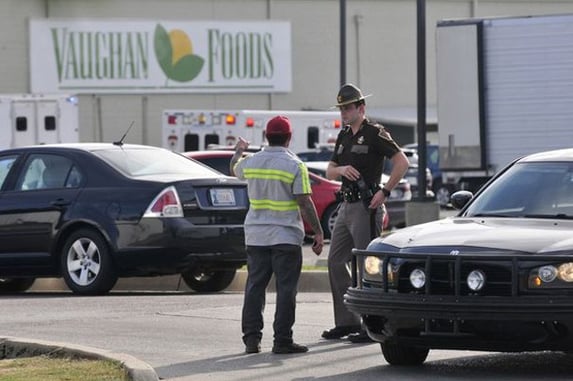 Woman Beheaded In Oklahoma By Newely Fired Employee, Further Attacks Stopped By Armed Owner