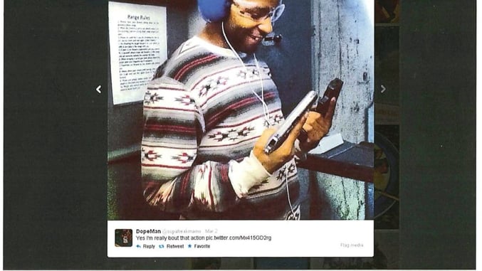LOL Of The Day: Convicted Felon Heads Back To Prison After Posting Photo Of Himself With Firearms On Twitter