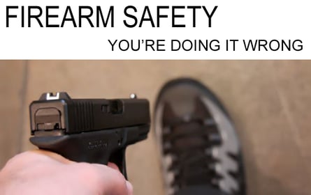 Concealed Carry On Campus Shoots Itself In The Foot, Literally.