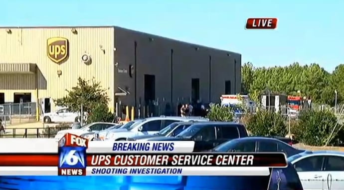 Recently Fired UPS Employee Goes Back To Alabama Warehouse And Shoots Two, Then Himself