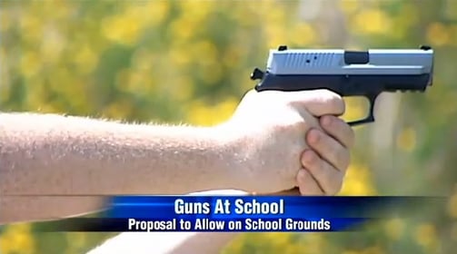 Proposal To Allow Guns On School Property In Wisconsin