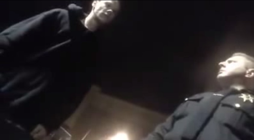 [VIDEO] Saratoga County Sheriff’s Officer Slaps Man In The Face After They Find Legal Rifle In Vehicle