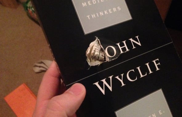 FSU Shooting: Student Credits His Books For Saving His Life, And Has The Evidence To Prove It