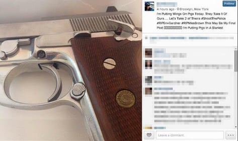 NYC Gunman Who Killed Two Officers Warned Followers On Instagram