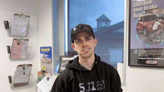 Robber Draws Finger Gun Under His Hoodie, Store Manager Draws Real Gun From His Holster