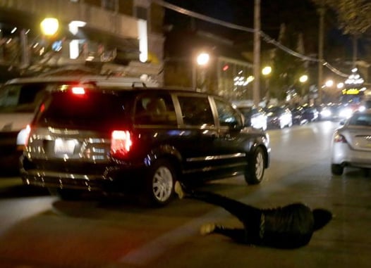 [VIDEO] Driver In St Louis Pulls Gun On Protesters After They Broke His Window, Media Labels Him As Nutjob