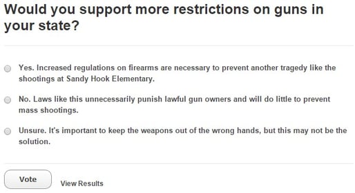 PBS Has A Gun Control Poll And The Results Are Amazing