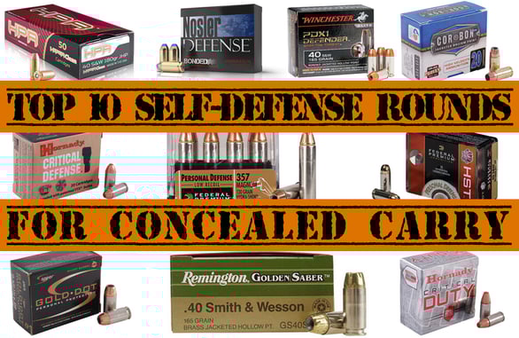 Top 10 Self Defense Rounds For Concealed Carry