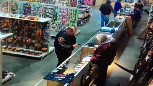 [VIDEO] Former Police Officer Sues Gun Shop After He Negligently Shoots Off His Own Fingers