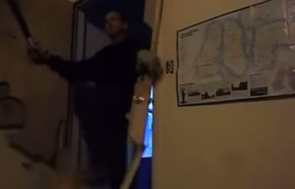 Graphic Video: Neighbor Breaks Down Door With Machete, Is Shot Three Times By Occupants; This Is Why We Carry At Home