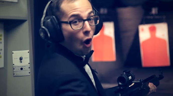 [VIDEO] The Try Guys Shoot Guns For The First Time And Fail On Nearly All Safety Levels