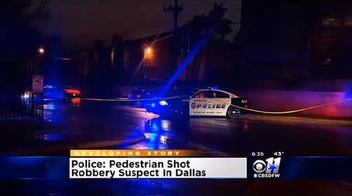 Dallas Armed Robbery Didn’t Go As Planned For The Robber, Because He Tried To Rob An Armed Citizen