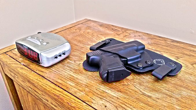 Where Do You Put Your Gun At The End Of The Day?