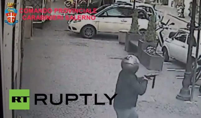 [VIDEO] Man Fires Machine Gun Into Crowd In Italy; Why I Carry
