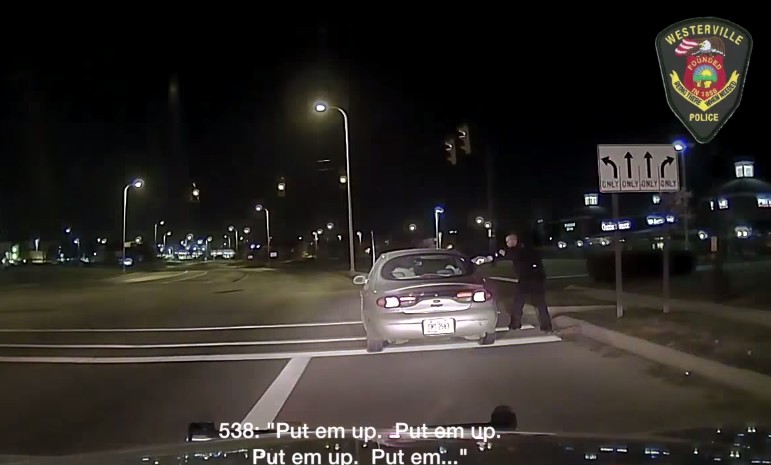 [VIDEO] As Real As It Gets: Officer Fires On Suspect In Vehicle After He Pulls A Gun During Routine Traffic Stop