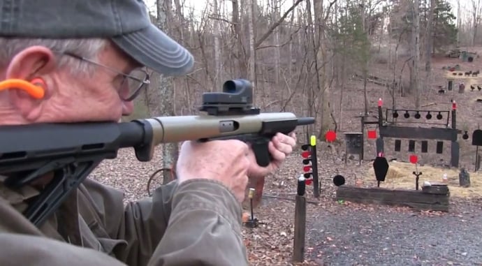 [VIDEO] Would You Shoot A Glock Carbine? Hickok45 Shows Us The MechTech Carbine Conversion Unit