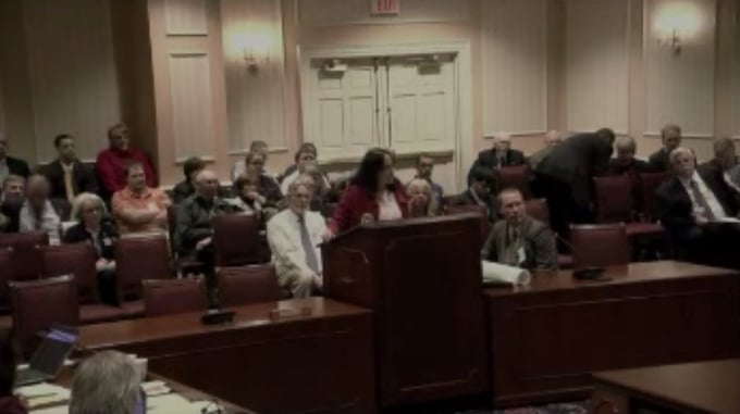 [VIDEO] Rape Survivor Lets Maryland Lawmakers Have It Over Anti-Gun Law