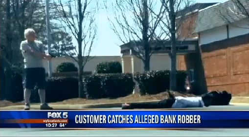 WHAT WOULD YOU DO: Take-down Of Bank Robber After Robbery
