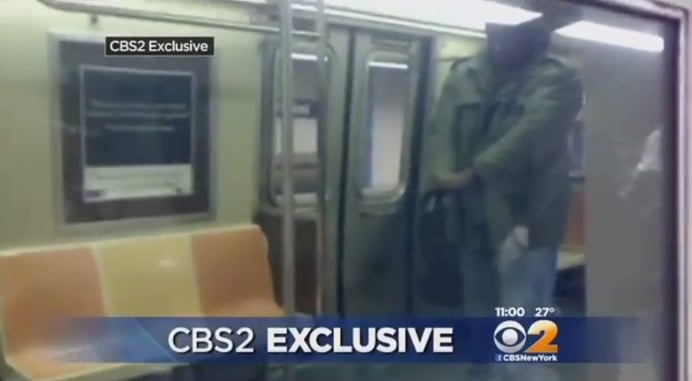 [VIDEO] Older Story, New To Us: Man Holds Bad Guy At Gunpoint After He Was Assaulting Woman On NYC Subway
