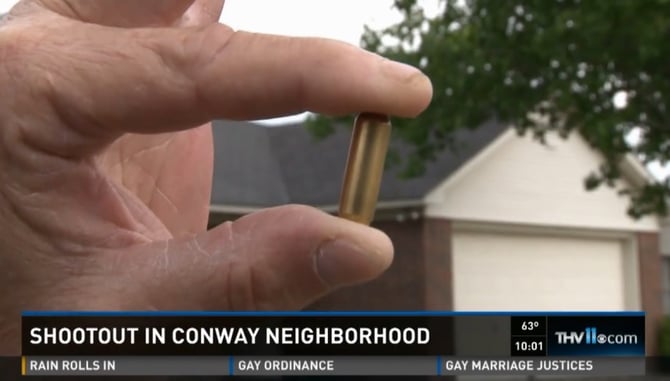 Armed Robbery Victim Shoots Back, 20 Rounds Fired