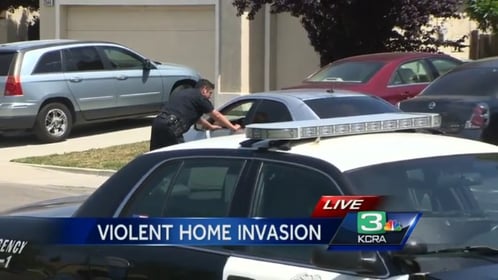 One Suspect Accidentally Shoots Another Suspect During Violent Home Invasion