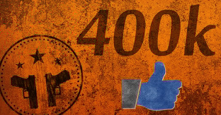 400k Milestone On Facebook: HOLY COW!