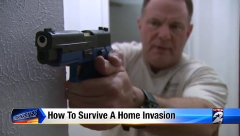 Finally, A News Station That Recommends Having A Gun On Their “How To Survive A Home Invasion” Segment