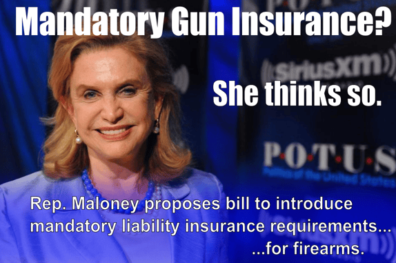 Mandatory Liability Insurance For Guns?  Rep. Maloney Says ‘Yes!’