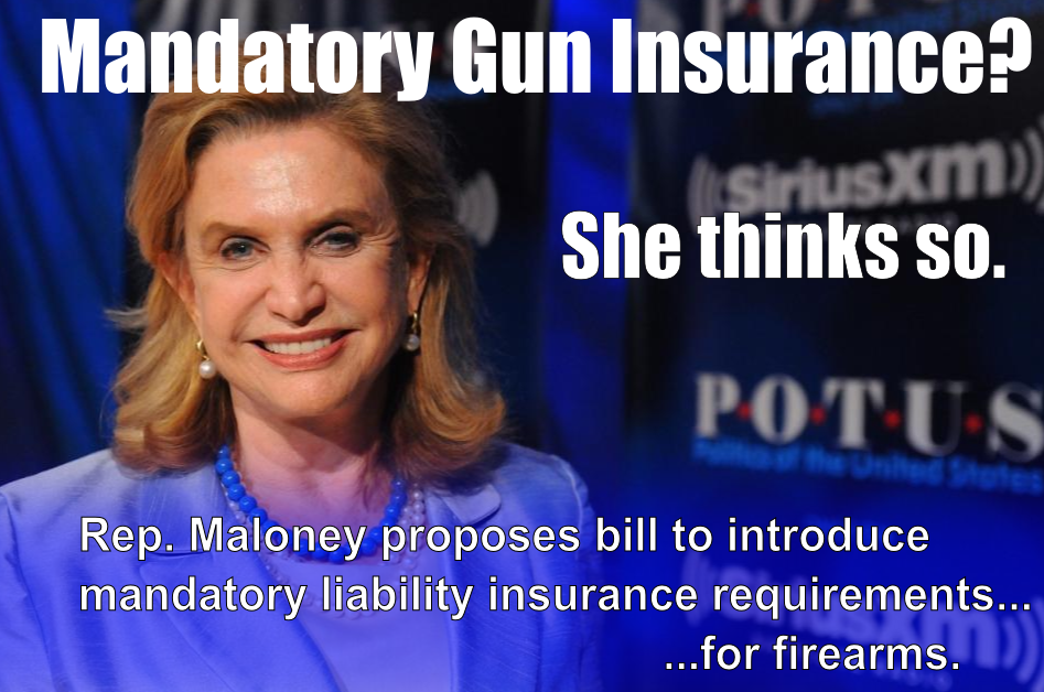Mandatory Liability Insurance For Guns?  Rep. Maloney Says ‘Yes!’