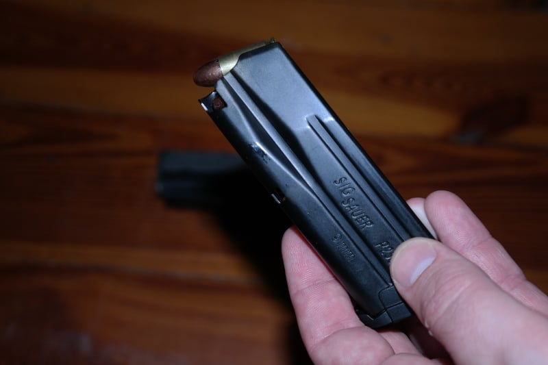 Sig Sauer P250 Eject Magazine