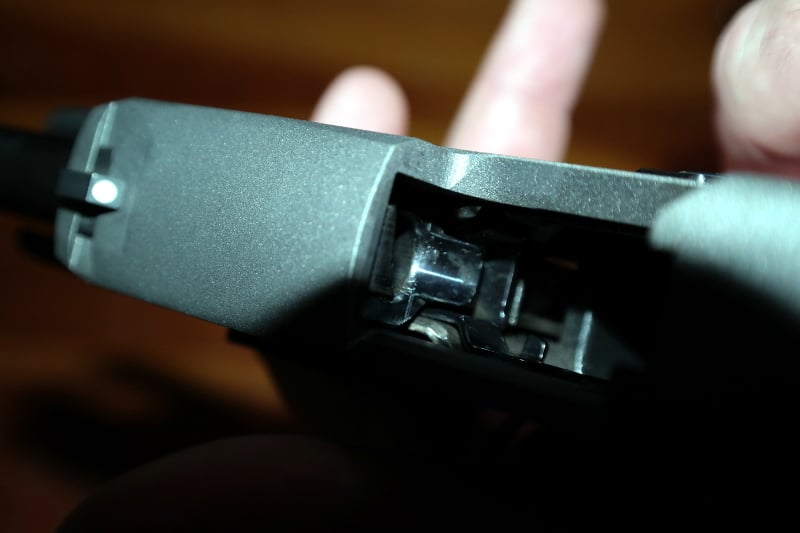 Sig Sauer P250 Barrel inspection