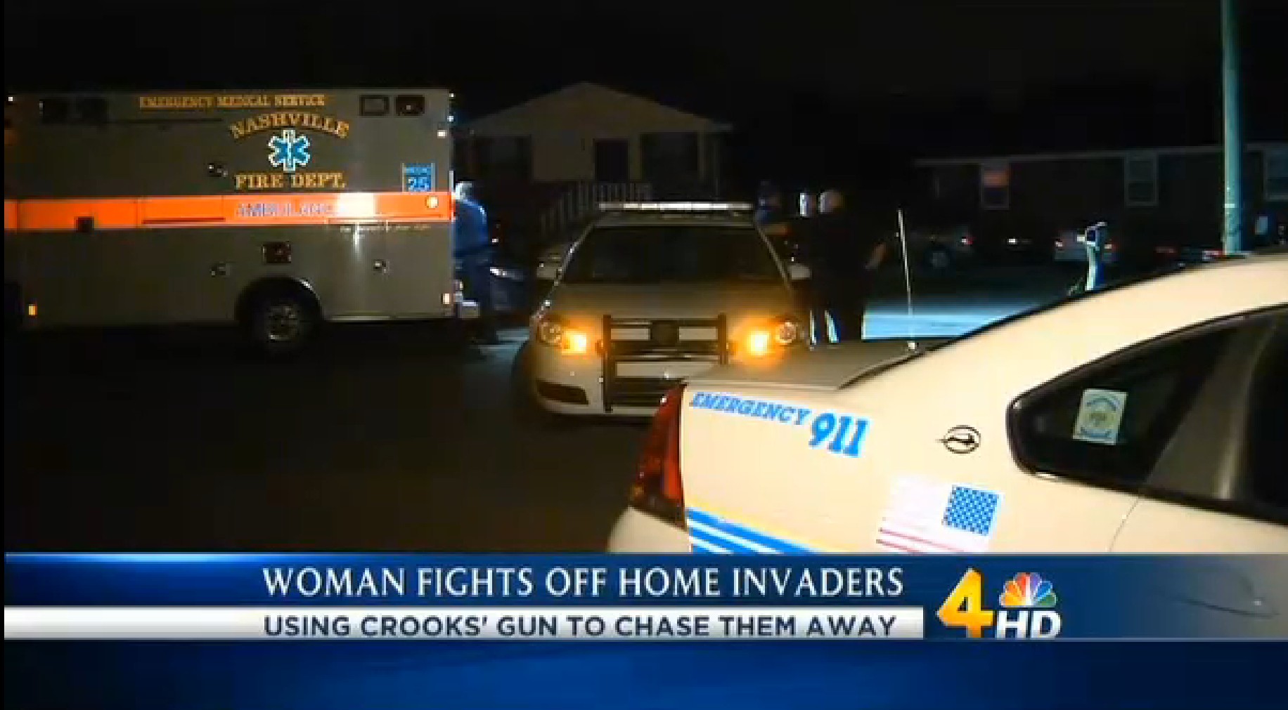 ONE TOUGH MOM: Two Thugs Have Their Gun Wrestled Away By A Mom Not Going Down Without A Fight During Home Invasion
