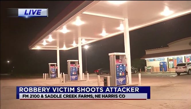 Woman With Concealed Carry Permit Stops Robber At TX Gas Station