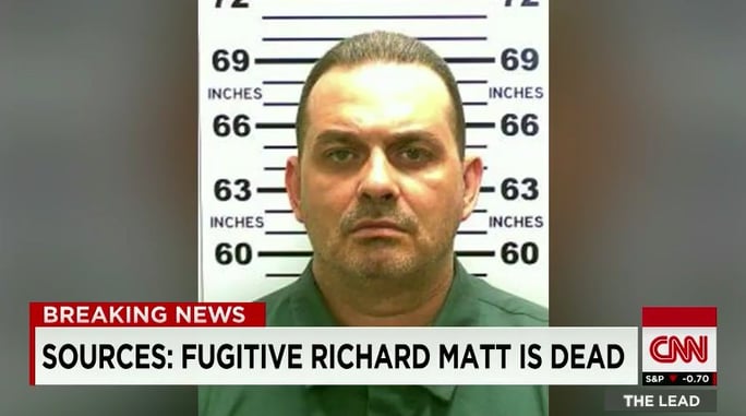 [BREAKING] Escaped Prisoner Richard Matt Shot And Killed In NY