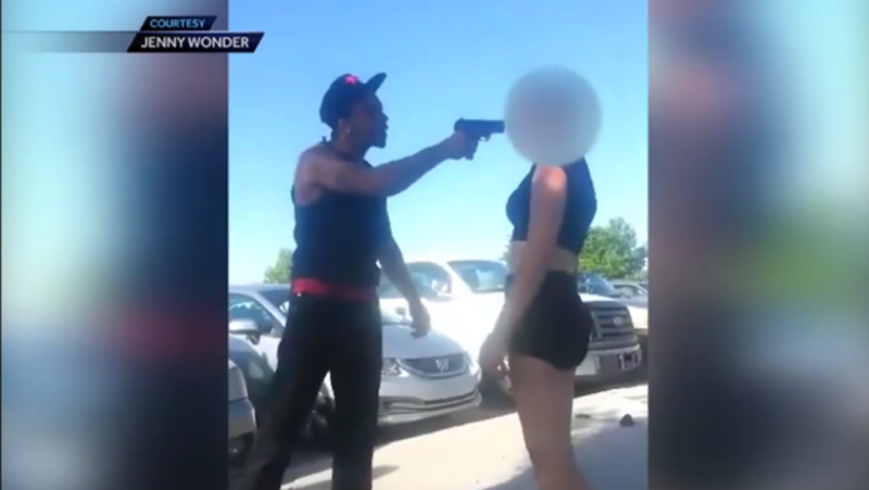 Caught On Camera: Man Pulls Pistol On Woman, Assaults Another In Park