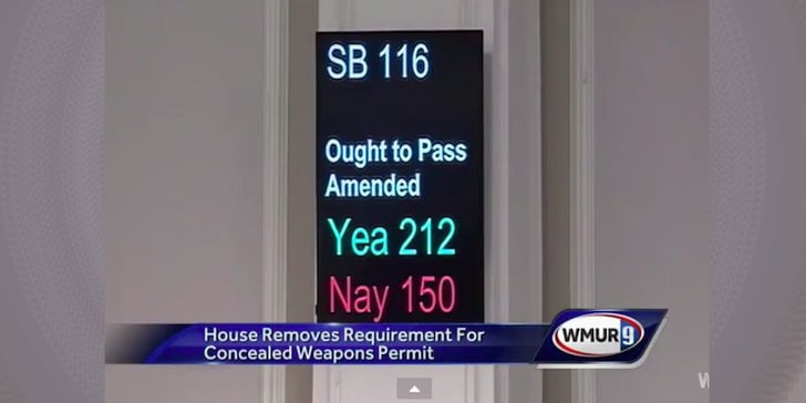 NH Could Be Number Eight!!!  Constitutional Carry Bill Reaches Hassan’s Desk