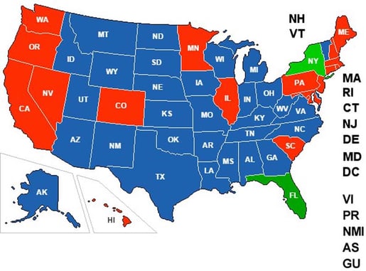 Did You Know There’s An Interactive Concealed Carry Reciprocity Map Out There?