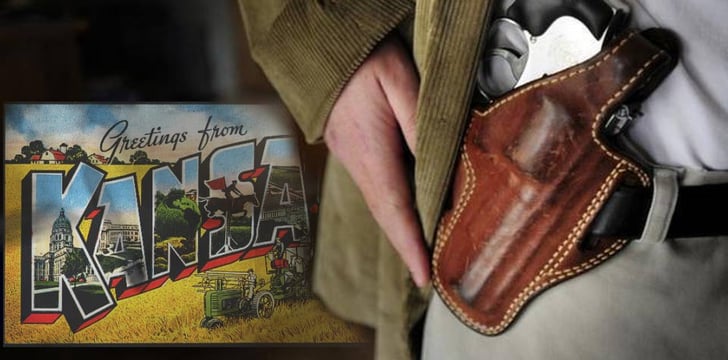 Kansas – Congratulations!  You May Now Collect On Your Right To Constitutional Carry!