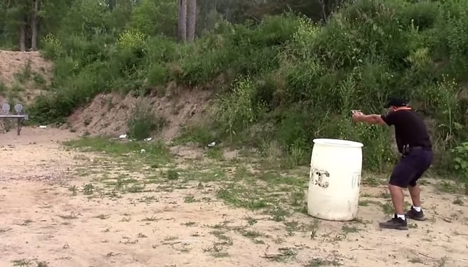 [VIDEO] Defensive Pistol Shooting Drills: Training Never Stops