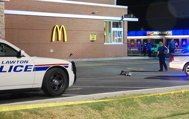 Armed Robbery Suspect Cries Foul After Getting Shot By Bystander — Rushes For Safety Into McDonald’s