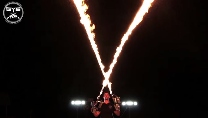 [VIDEO] Let’s Take A Break From Concealed Carry With Some Dual Wielding Flamethrowers