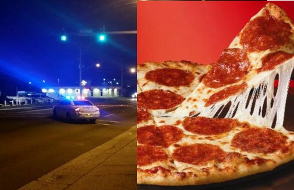 [CCW IN ACTION] It’s Not Delivery, It’s Defense!  Pizza Delivery Driver Dishes Out A Well Placed Shot To Armed Robber