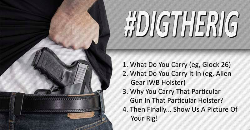 #DIGTHERIG – Show Us What You Carry And Why