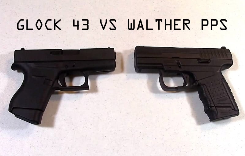 [VIDEO] Glock 43 vs Walther PPS Comparison