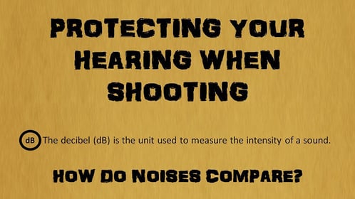 How Shooting Affects Your Hearing, And How To Properly Protect Yourself