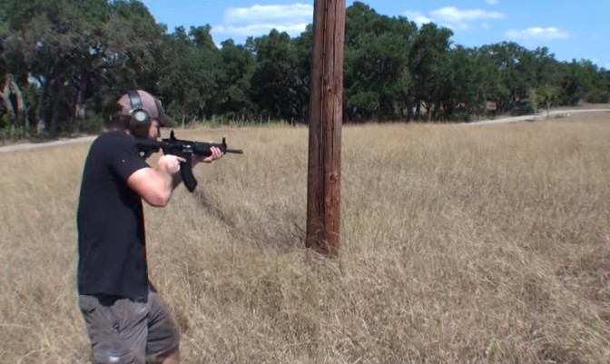 [VIDEO] How Many Bullets Does It Take To Chop Down A Telephone Pole?