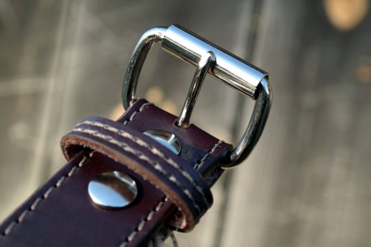 Bigfoot Belt belt buckle nickel-plated roller military grade stitching