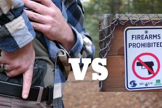 Breaking The Law: What Should We Do When Encountering A “Gun Free Zone” While Carrying?